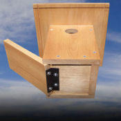Polypropylene hinge for nestbox